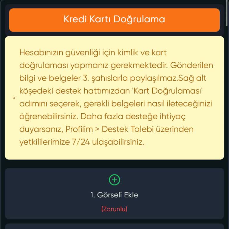 Kimlik Doğrulama Nedeniyle Hesaptaki Bakiyeye Erişim Sorunu