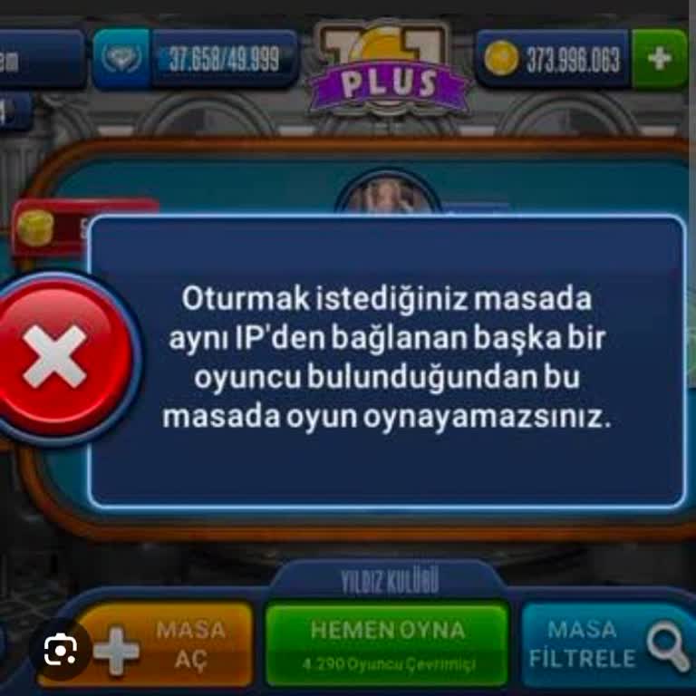 Aynı IP Sorunu Nedeniyle Oyun Oynayamıyoruz