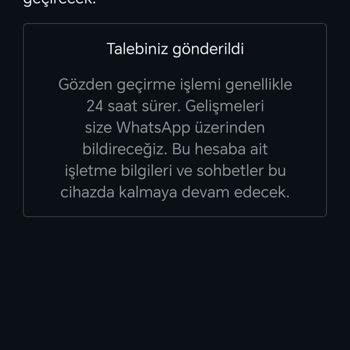 WhatsApp Business Hesabım Aniden Kapatıldı İşlerim Aksadı