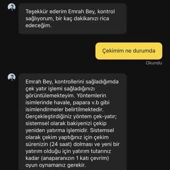 Kazancım Haksız Şekilde Silindi, Parama El Konuldu