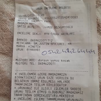 Kısa Sürede Deforme Olan Ayakkabıya Garanti Reddi Mağduriyeti