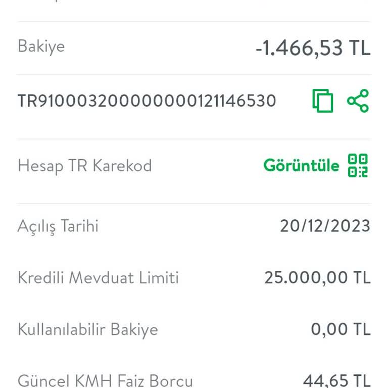 KMH Hesabımda Erken Ödeme Yaptım Limitim Hala Açılmadı