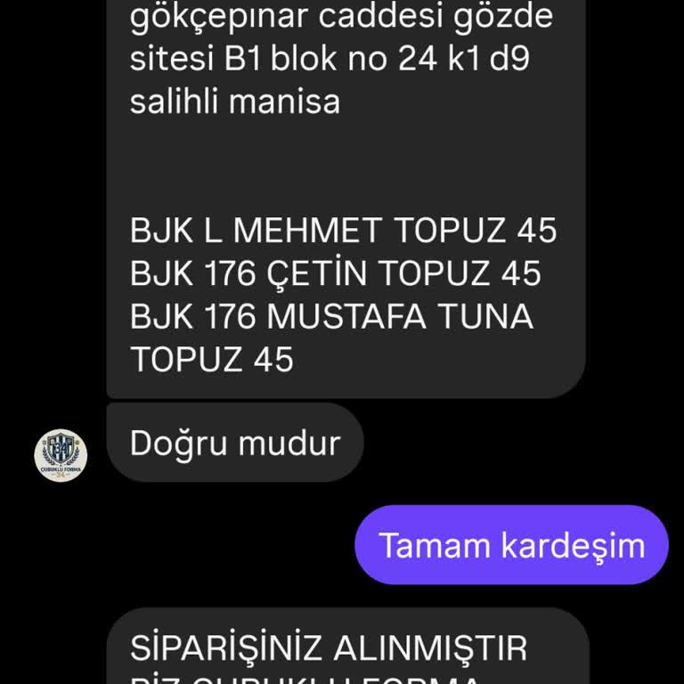 Yanlış Beden Forma Gönderdiler Üstüne Engellediler