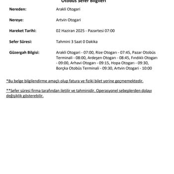 Biletimle Otobüse Alınmadım, Mağdur Edildim