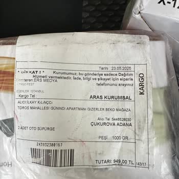 Aldığım Araç Süpürgeleri Beklediğim Gibi Çıkmadı İletişim Sorunu Yaşıyorum