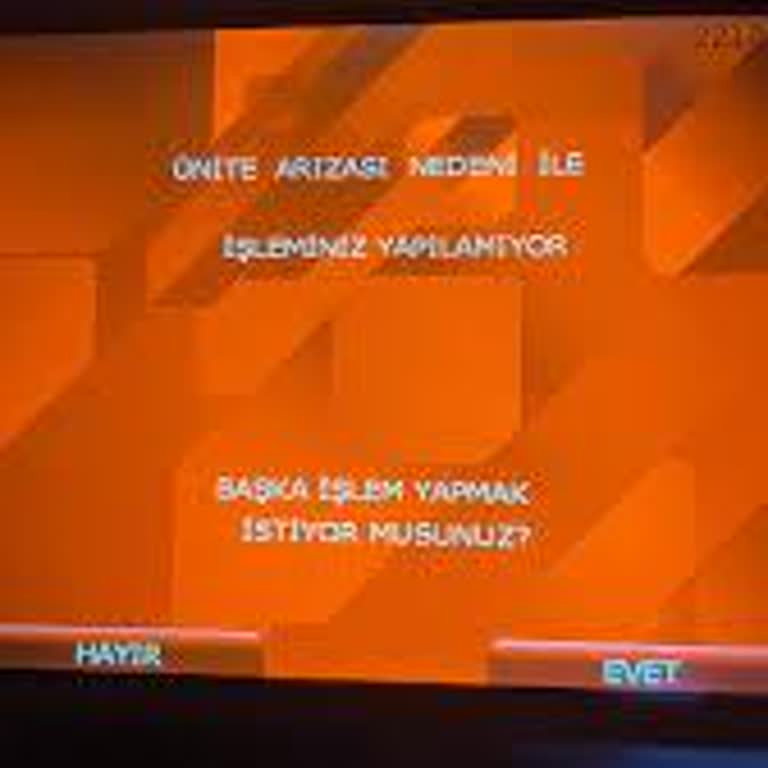 ATM'de Para Yatırma İşleminde Ünite Hatası Ve Geciken Çözüm