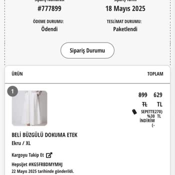 Eksik Ürün Teslimatı Ve Yetersiz Bilgilendirme Sorunu