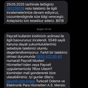 Hesabım Haksız Yere Kapatıldı, Paramı İstiyorum