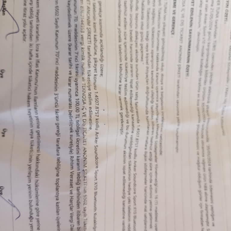 Teknosa Anker Kulaklıkta İade Yerine Eski Fiyattan Para Ödemesi Mağduriyeti