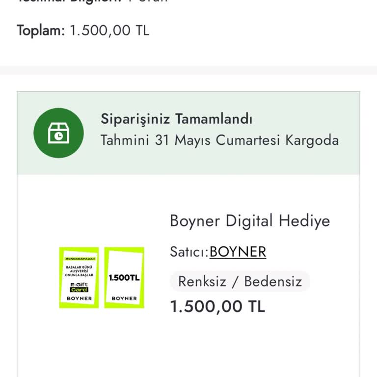 Egift Card Teslimatı Gecikti Çözüm Sunulmuyor