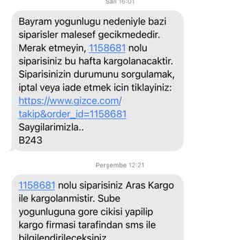 Kargom Ortada Yok, Param Da İade Edilmedi