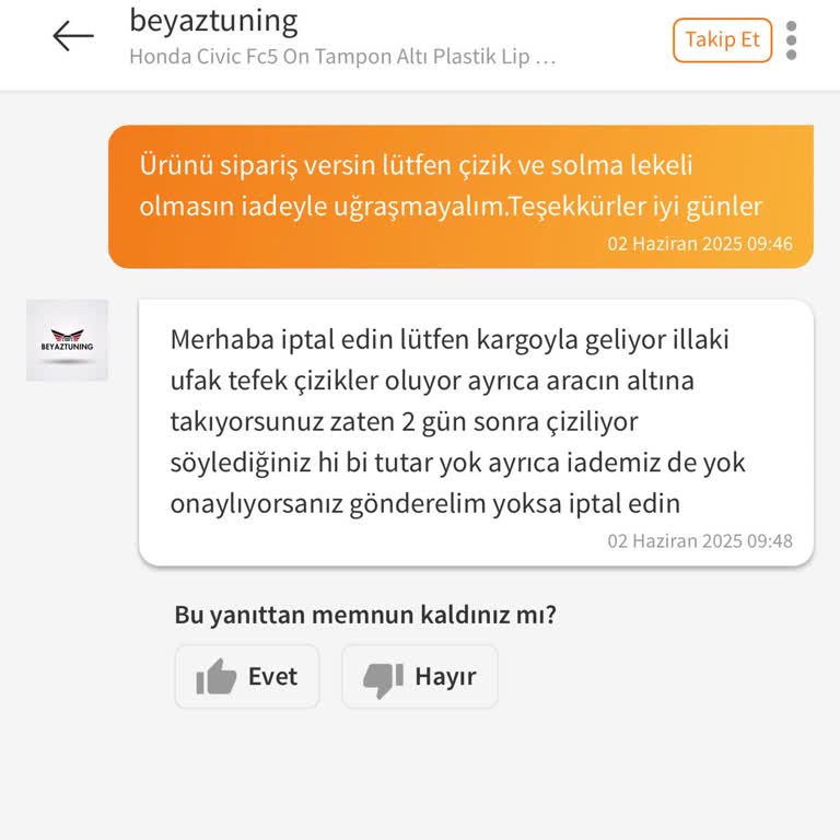 Satıcının Kaba Tavrı Ve Müşteriyle İletişimde Saygısız Yaklaşımı