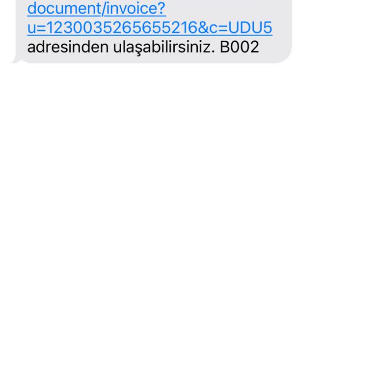 Bana Ait Olmayan Alışveriş İçin Fatura Geldi