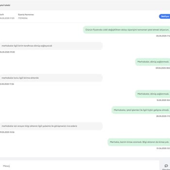 Kelebek Mobilya Sipariş İptali Ve Ücret İadesi Yapılmıyor
