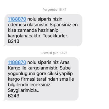 Siparişten Sonra İletişim Kesildi, Kargo Bilgisi Verilmiyor