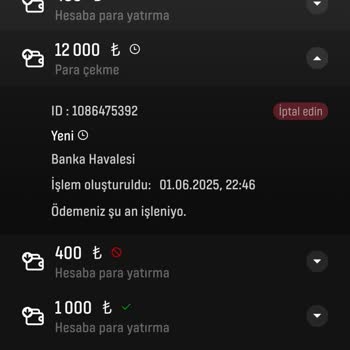 Başarıbet Yatırdığım Paralar Hesabıma Geçmedi Mağdurum