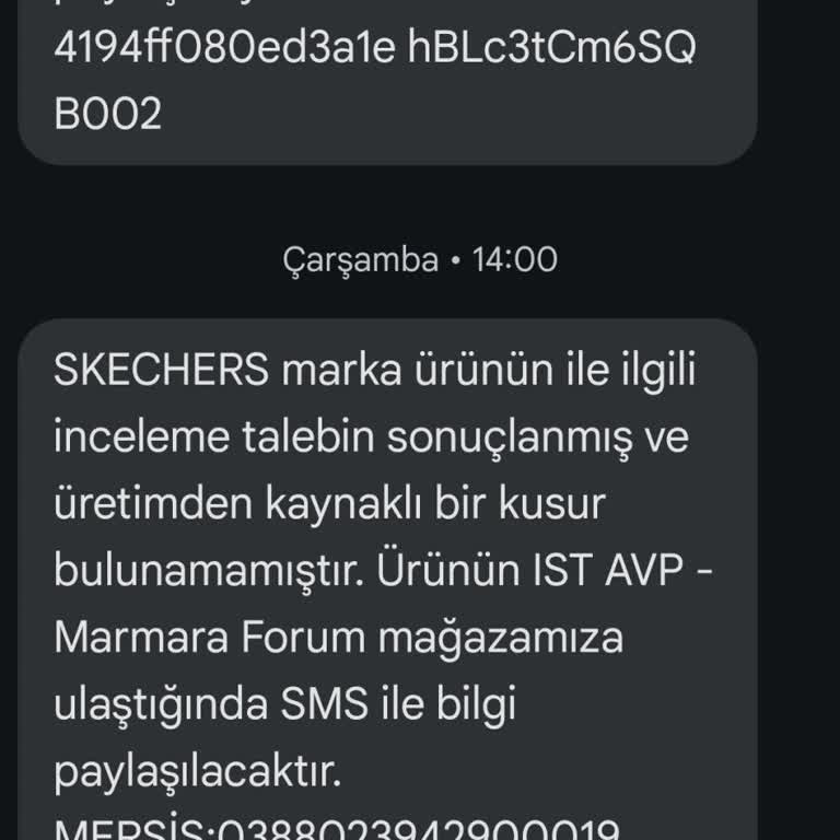 Skechers Ayakkabımın Kumaşı Yırtıldı, İnceleme Sonucu Hayal Kırıklığı