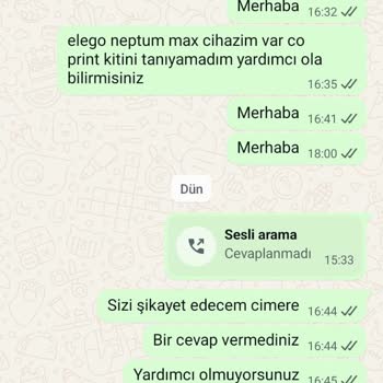 Elego Neptün Max Cihazım İçin Destek Alamıyorum
