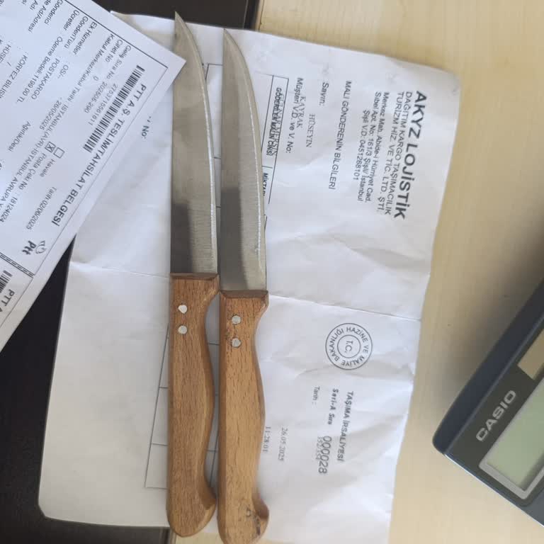 Sipariş Edilen Alman Bıçakları Yerine Yanlış Ürün Gönderildi