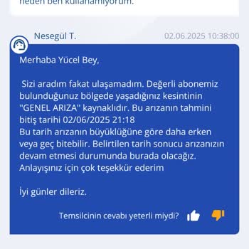 TurkNet İnternet Kesintisi Ve Verilen Sözlerin Tutulmaması Mağduriyet Yaratıyor
