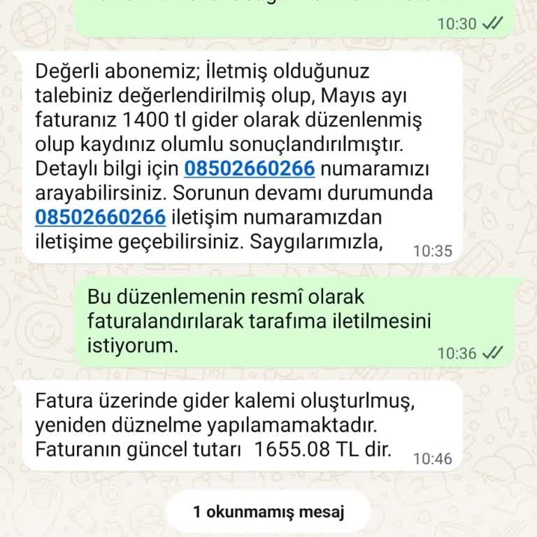 Cihaz Bedeli Düşülmeden Hatalı Faturalandırma Ve Çözüm Eksikliği