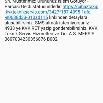 Telefon Tamir Sürecinde Destek Ve İletişim Sorunu