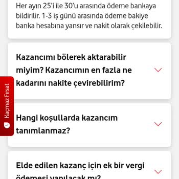 Vodafone Link At Kazan Bakiyem Hala Hesabıma Yatırılmadı, Net Bilgi Verilmiyor