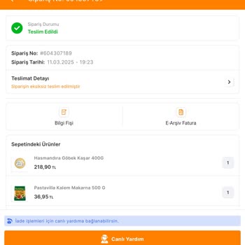 Aldığım Kaşar Peynirinden Plastik Parça Çıktı Migros Dönüş Yapmıyor