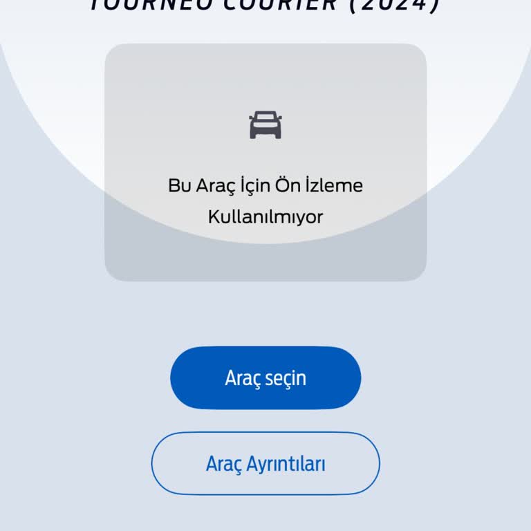 Fordpass Uygulamasında Araç Görseli Sorunu