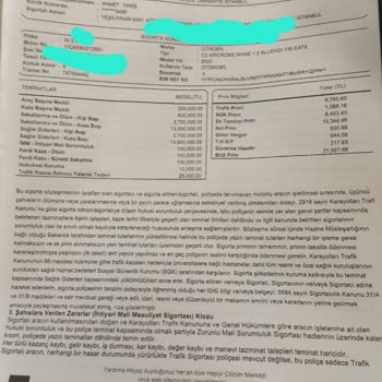Habersiz Ve Yüksek Tutarlı Sigorta İle Kasko Mağduriyeti