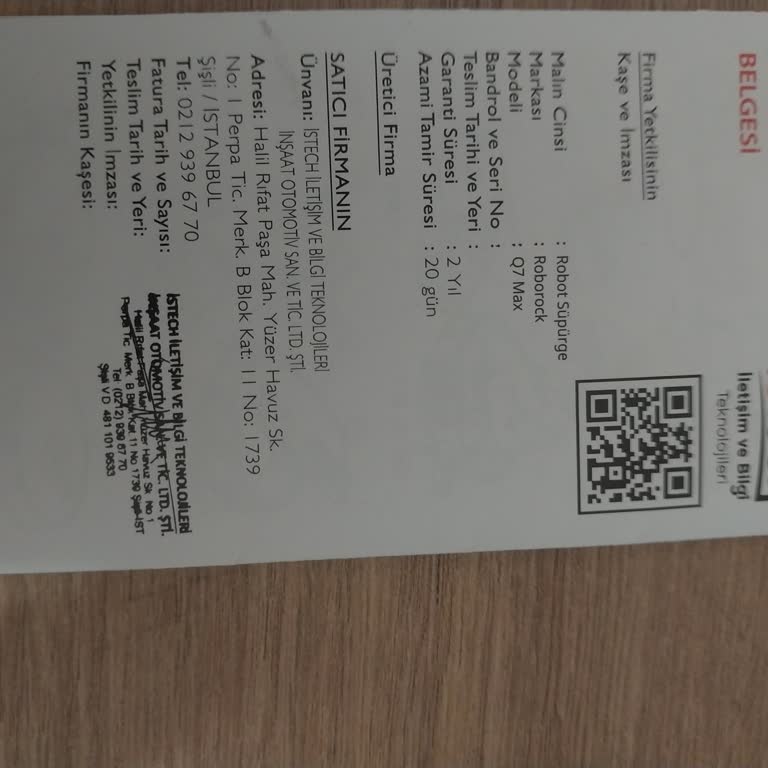 Robot Süpürge Garanti Sürecinde Yaşanan Yüksek Ücret Ve İlgi Eksikliği