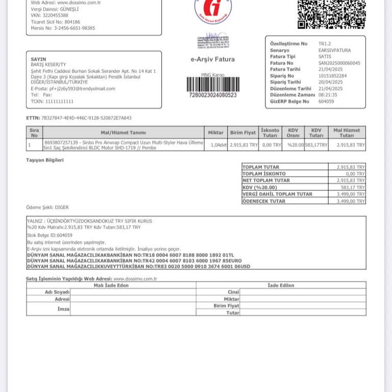 Elektrikli Ev Aletinde Güvenlik Sorunu