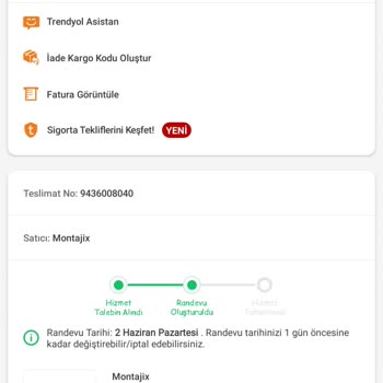Sipariş Ve Montaj Sürecinde Yaşanan Sorunlar