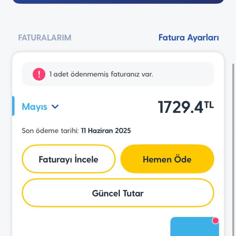 Taahhüt Bitişi Sonrası Habersiz Yüksek Fatura Şoku