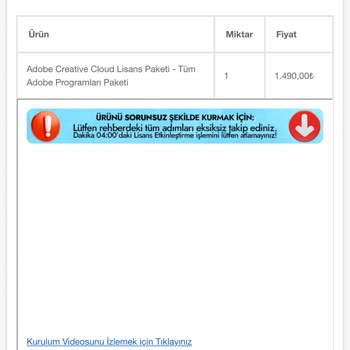 Satın Aldığım Yazılım Paketi Beklentilerimi Karşılamadı, İade Talep Ediyorum