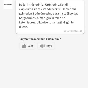 Siparişim Gönderilmedi, Takip Bilgisi Verilmiyor!