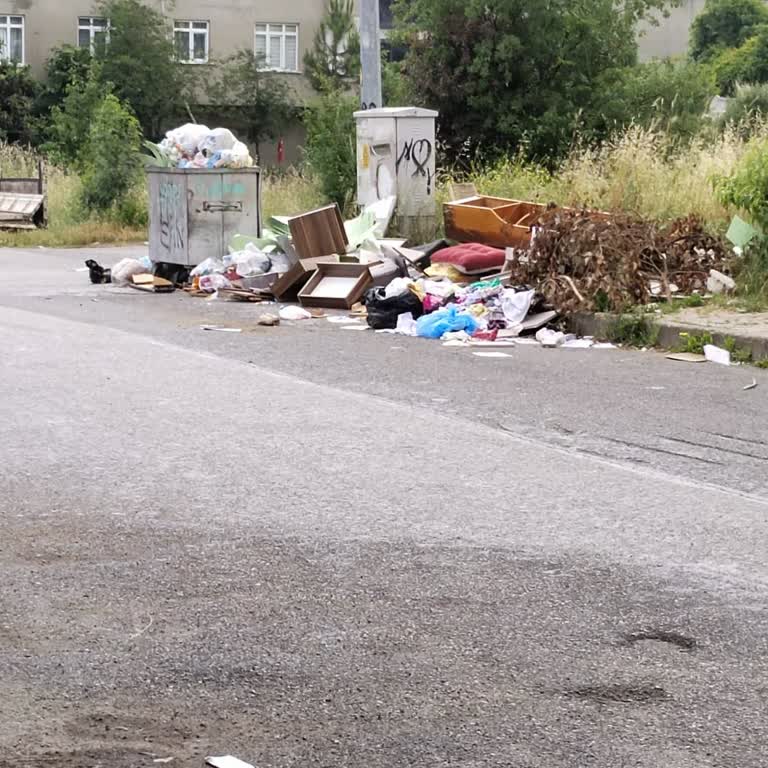 Çöp Toplama Ve Sokak Temizliği Hizmetlerinde Aksaklık