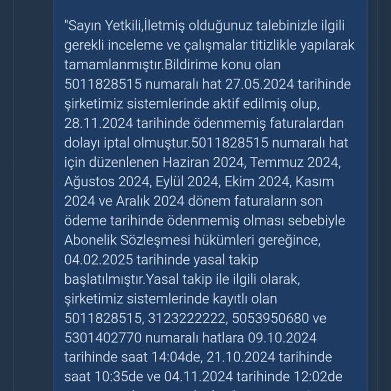 Türk Telekom'da KVKK İhlali Ve Hizmet Kalitesizliği Mağduriyeti
