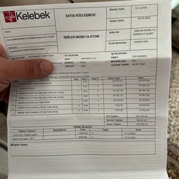 Kelebek Forum Bornova Mağazasından Aldığım Defolu Salon Takımı Ve İlgisiz Müşteri Hizmeti