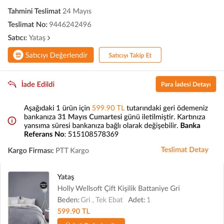 Yanlış Ürün Gönderildi Fiyat Farkı İçin Yetersiz Kupon Verildi Mağduriyetim Giderilmedi