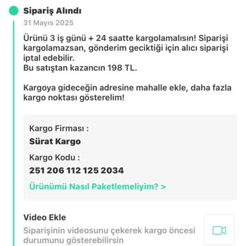 Kargo Ücretinde Haksız Kesinti Ve Mağduriyet