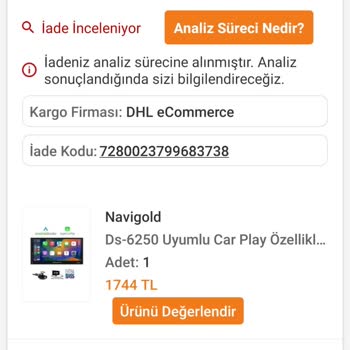 Trendyol İade Sürecinde Mağdur Oldum Bayramda Arabasız Kaldım