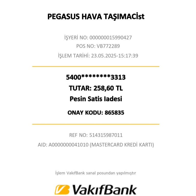 Pegasus İptal Sonrası Yüksek Kesinti Mağduriyeti