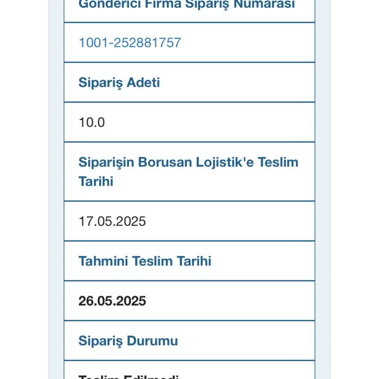 İki Firma Arasında Kalan Teslimat Mağduriyeti