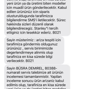 Müşteri Hizmetlerine Ulaşamıyorum, Termosumun Durumu Belirsiz