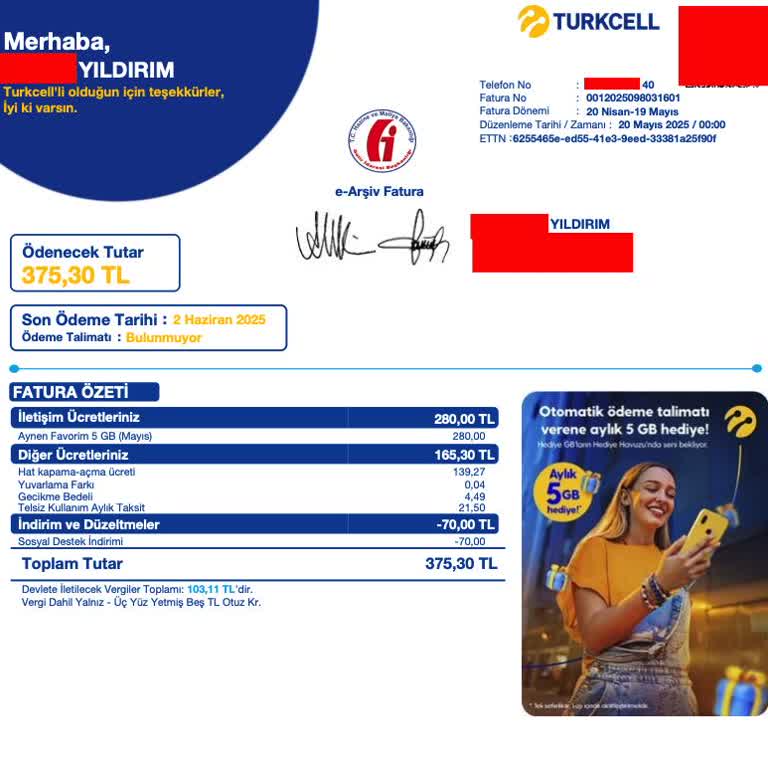 Haksız Hat Açma-Kapama Ücreti İadesi Talebi Ve Yönetmelik İhlali