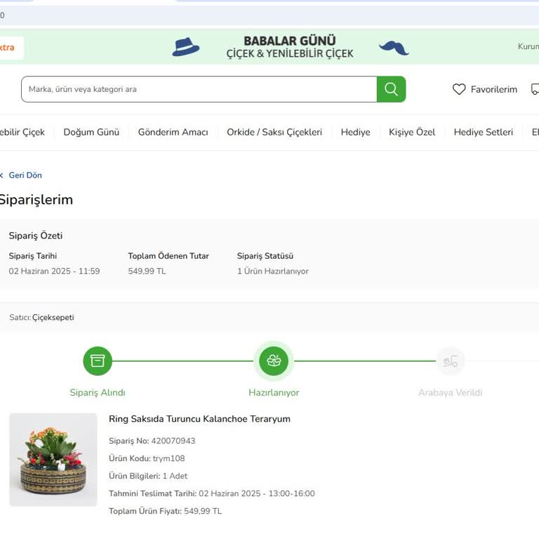 Sipariş Görseliyle Alakasız Ürün Ve Müşteri Hizmetlerine Ulaşamama Mağduriyeti