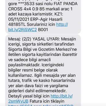 Aracımın Hasar Kaydı Sorgusunda Tutarsızlık Ve Ağır Hasar Mağduriyeti