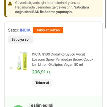 Yanıltıcı Ürün Bilgisi Nedeniyle Bebeğime Uygun Olmayan Losyon Kullandım
