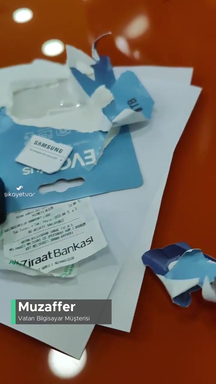 Vatan Bilgisayar Ve Samsung İademi Almama Süreci videonun kapak resmi